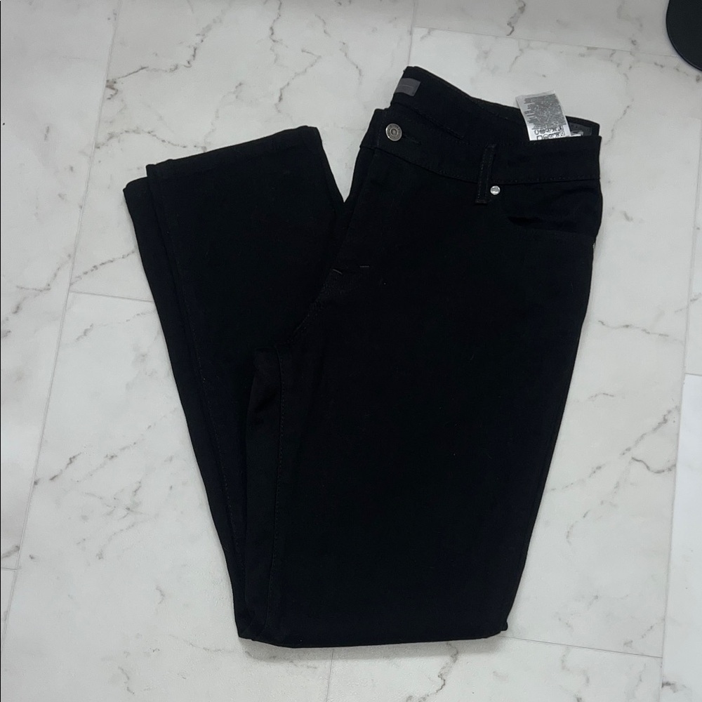 Levi's Women's Mid Rise Skinny Jeans - Deep Black Size 16